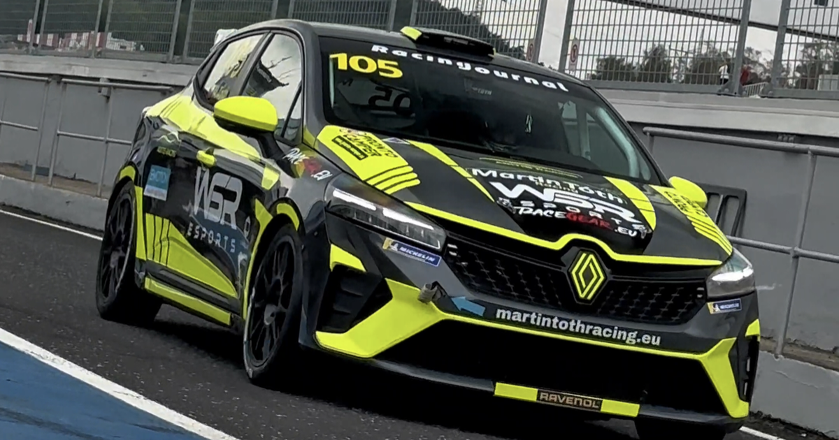 Martin Tóth — Renault Clio Cup, Aditis Racing #105 at Autodrom Most