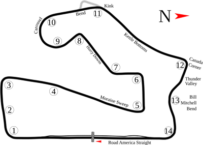 Road America layout